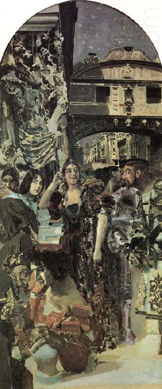 Mikhail Vrubel Venice china oil painting image